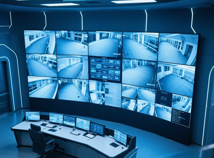 監(jiān)控指揮中心高清液晶拼接屏價(jià)格.jpg